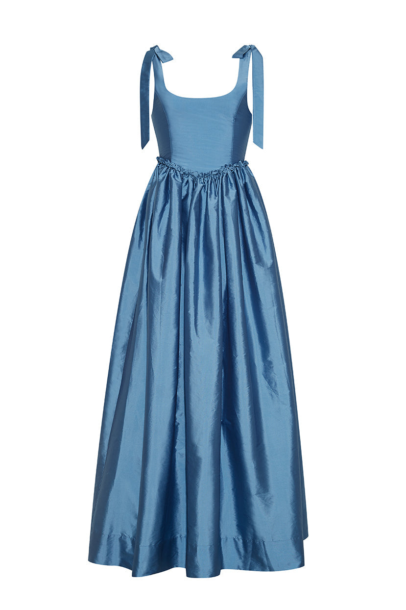 Marie Dress in Azure Blue