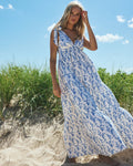 Betsy Dress in Floral Toile