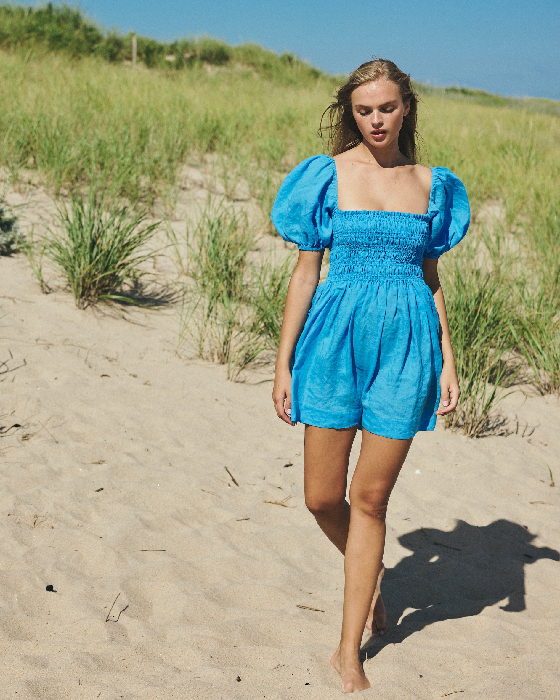 Aisla Dress in Electric Blue
