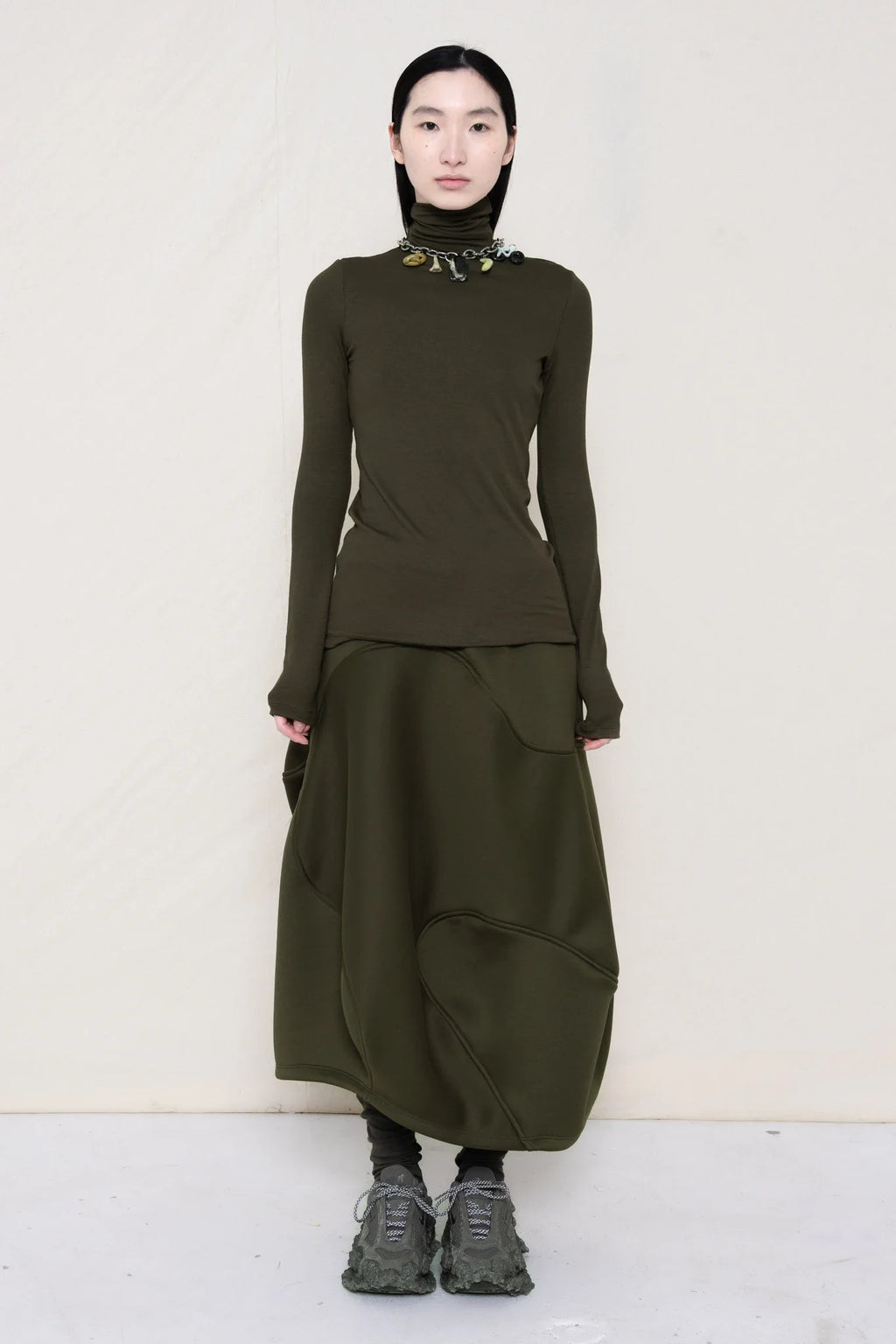 COLD MOSS LONG SLEEVE TURTLENECK