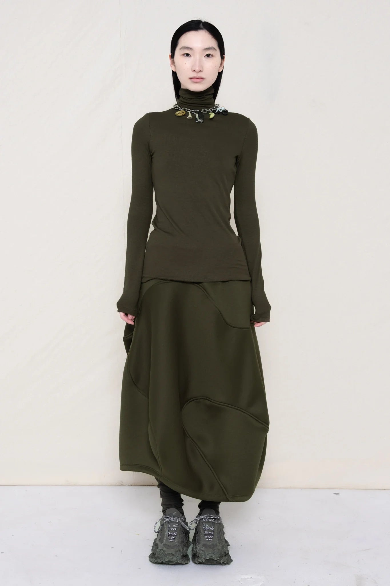 COLD MOSS LONG SLEEVE TURTLENECK