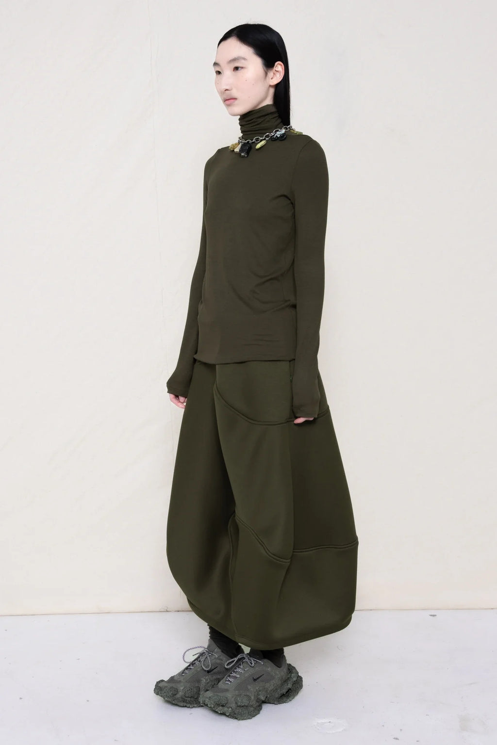COLD MOSS LONG SLEEVE TURTLENECK