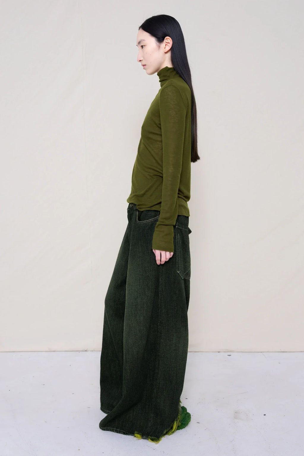 MOSS LONG SLEEVE TURTLENECK