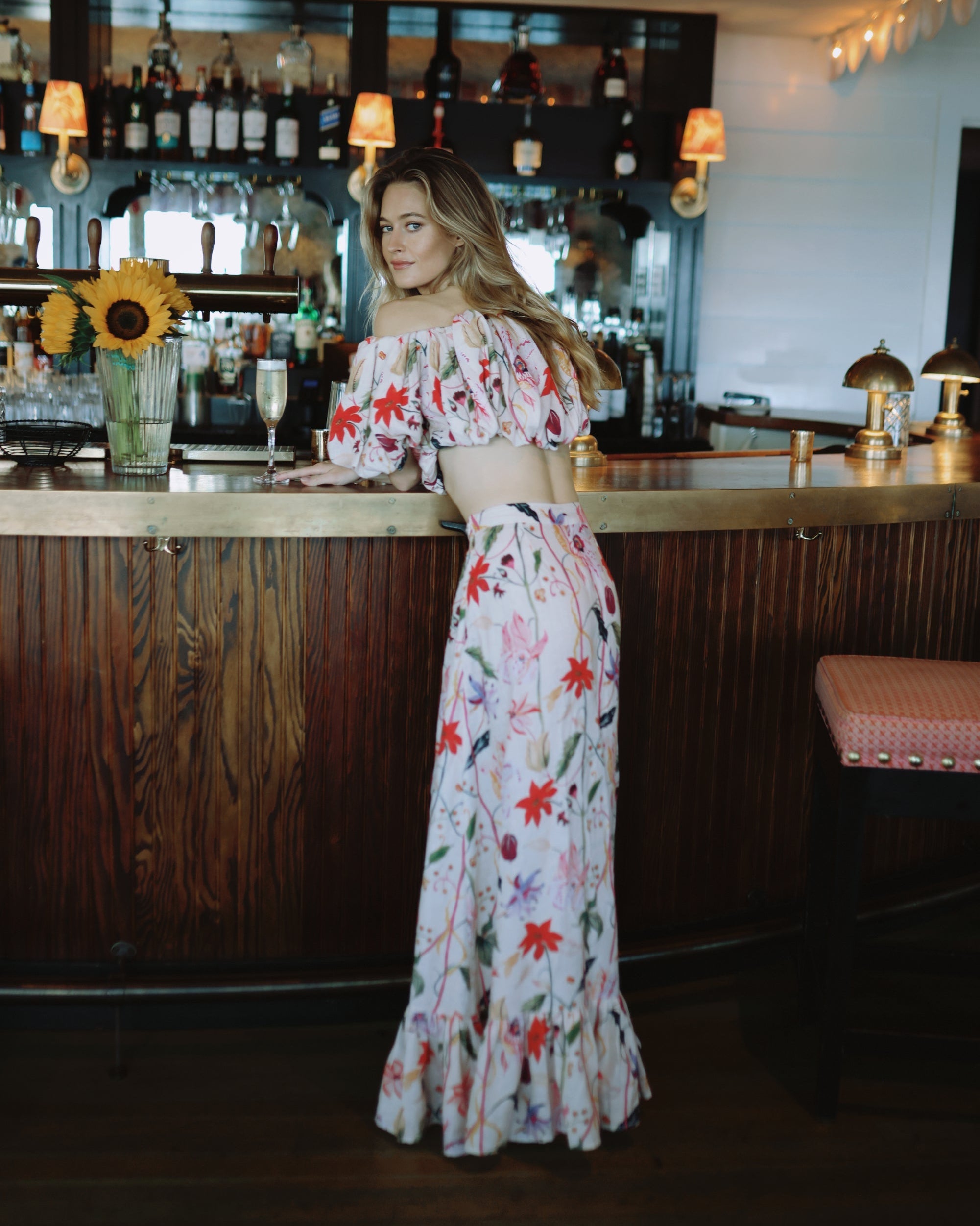 Camilla Set in Wild Jardin