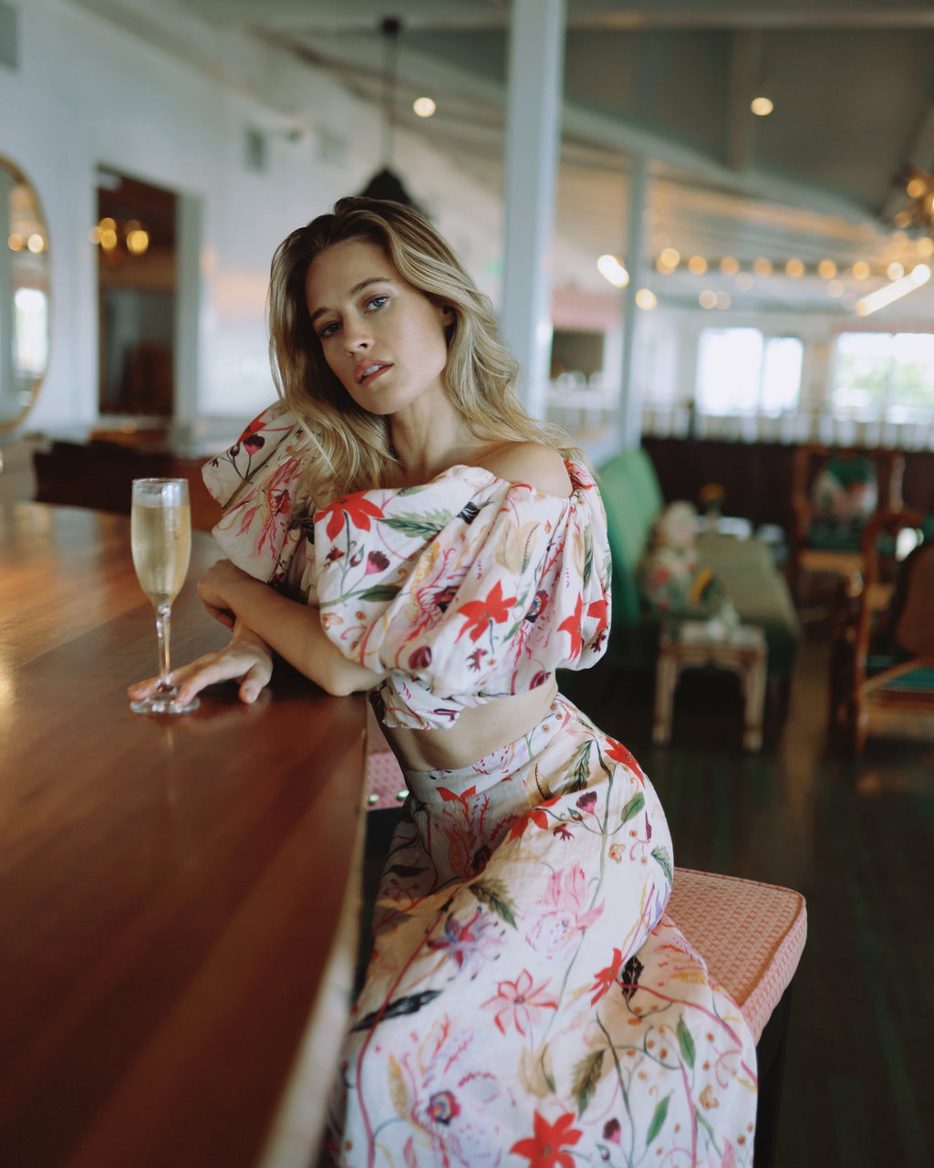 Camilla Set in Wild Jardin