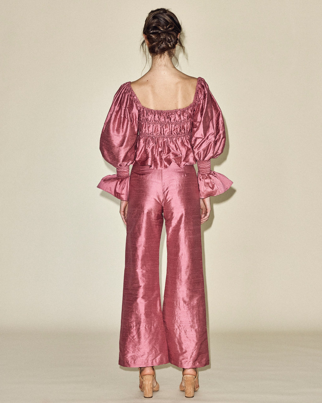 Libby Pant in Pink Mauve