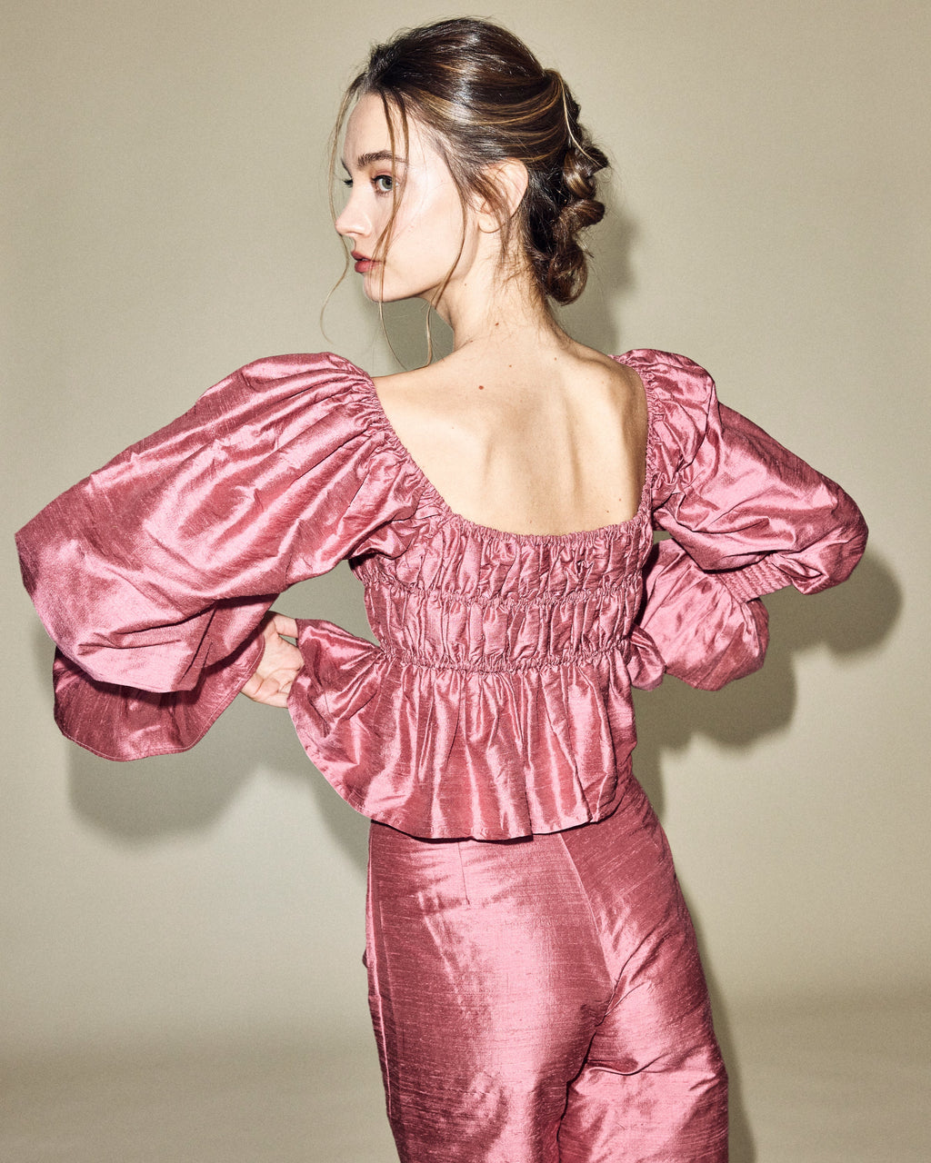 Elisabeth Top in Mauve