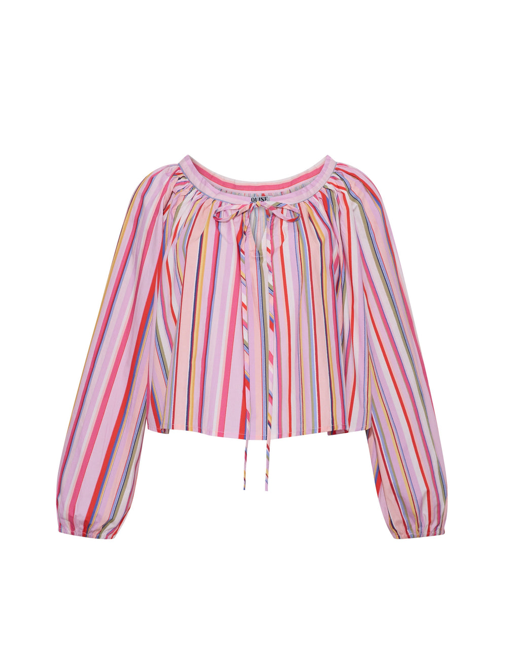 Lauren Blouse in Multi Stripe
