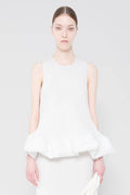 WHITE SLIM RIPPLE TANK