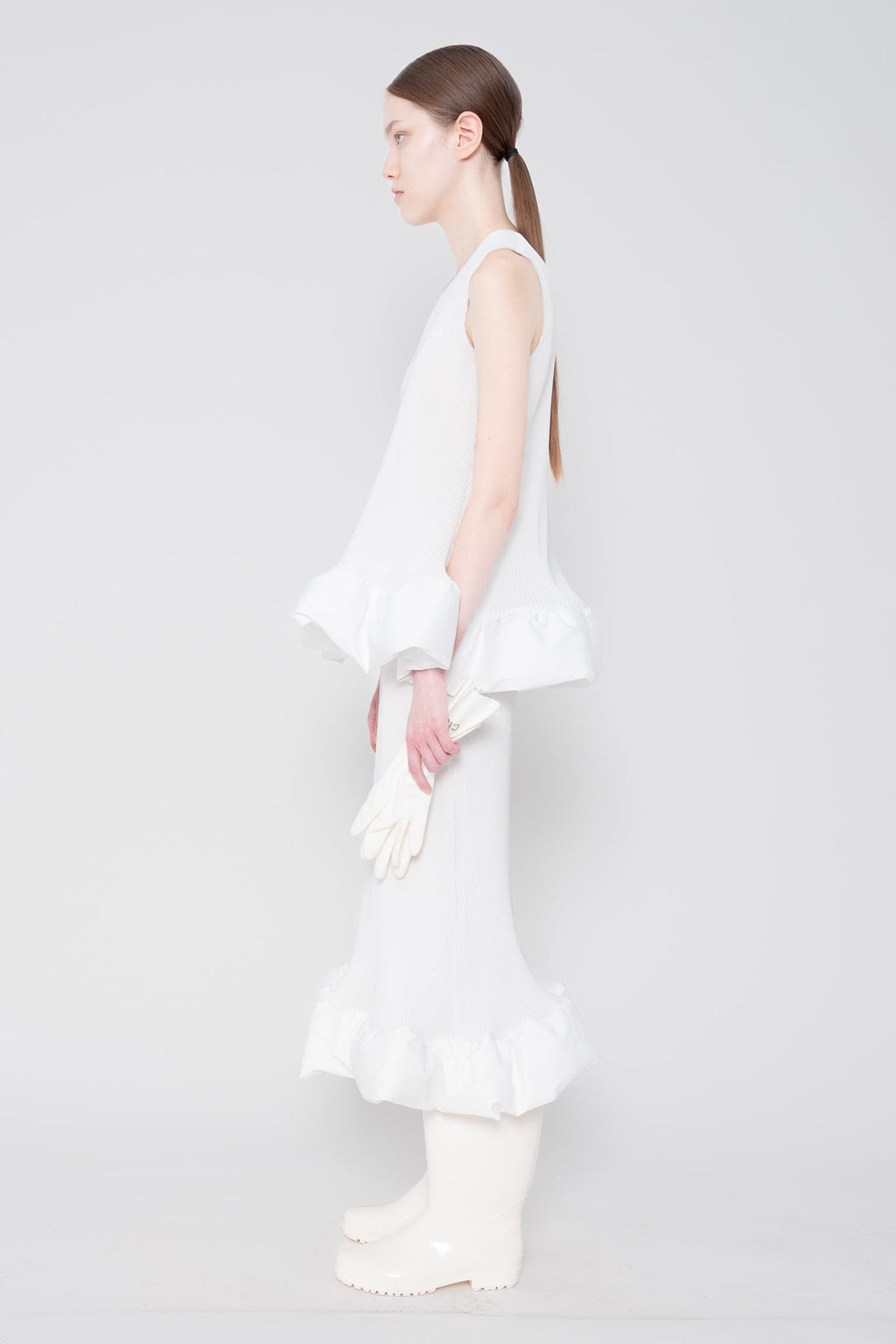 WHITE SLIM RIPPLE TANK