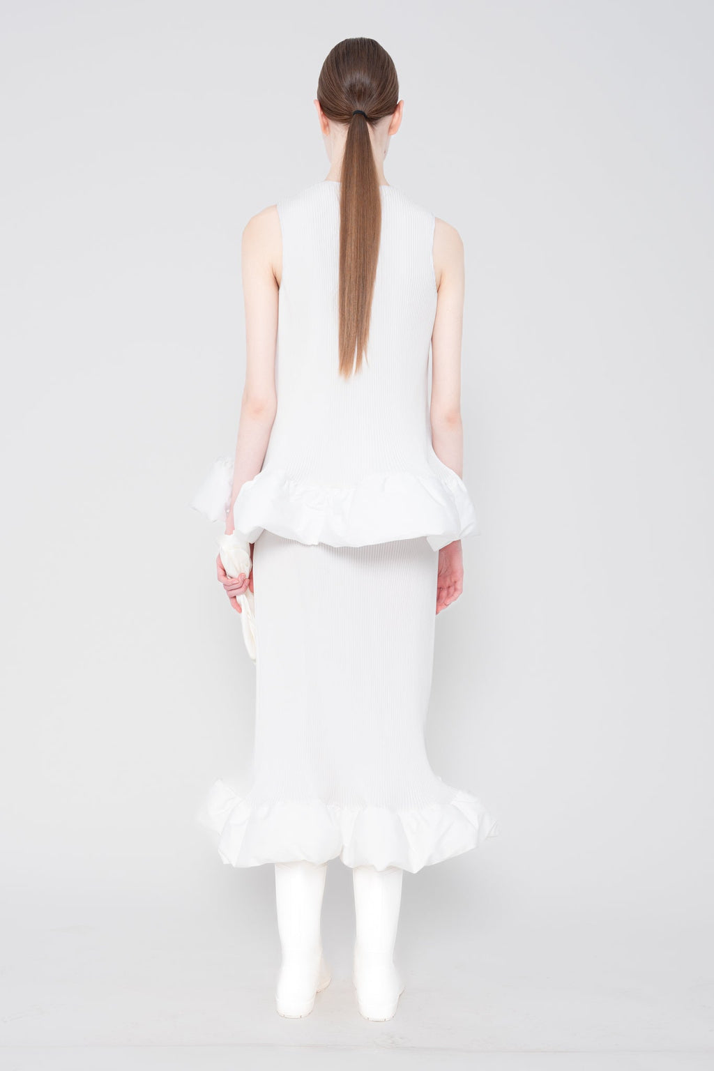 WHITE SLIM RIPPLE TANK