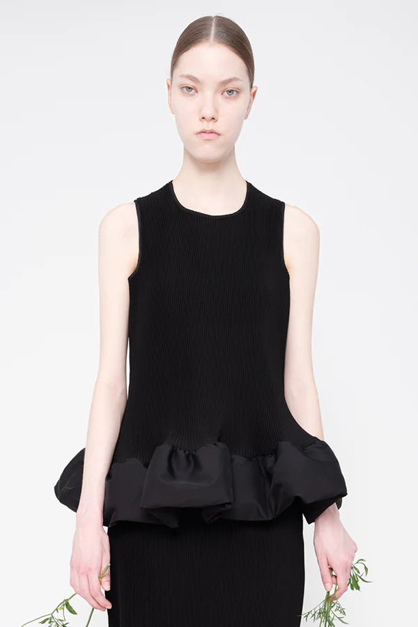 BLACK SLIM RIPPLE TANK