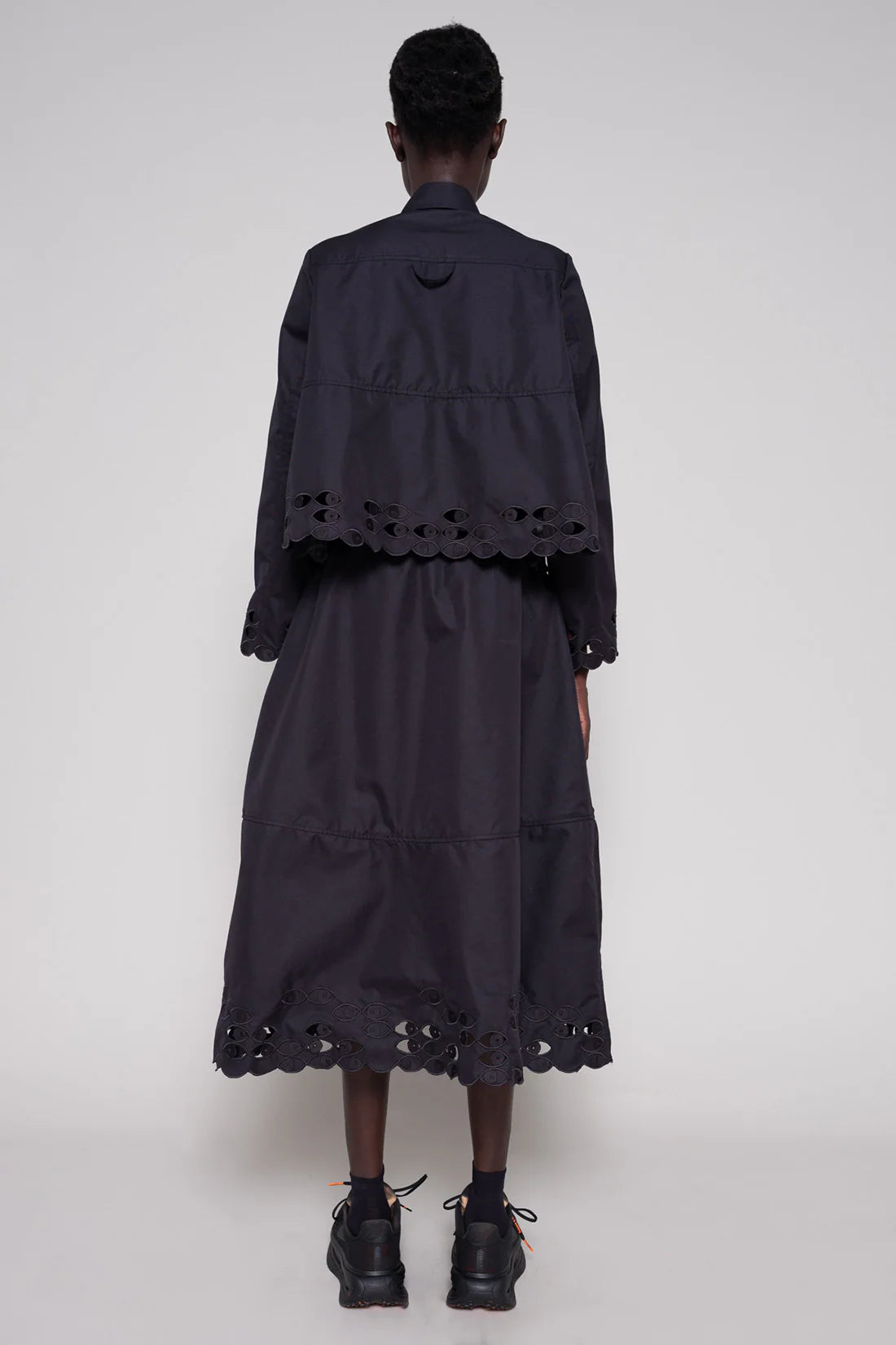 BLACK WATCHING SHIRT JACKET