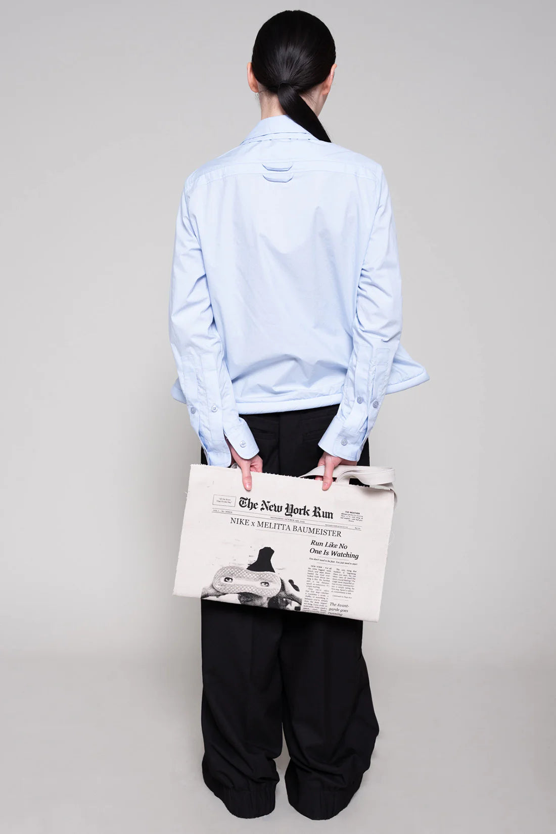 SOFT BLUE DOUBLED SHIRT
