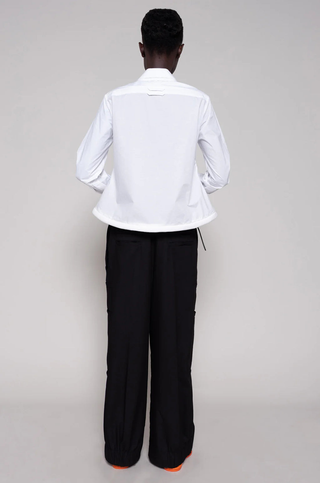 WHITE DOUBLED SHIRT