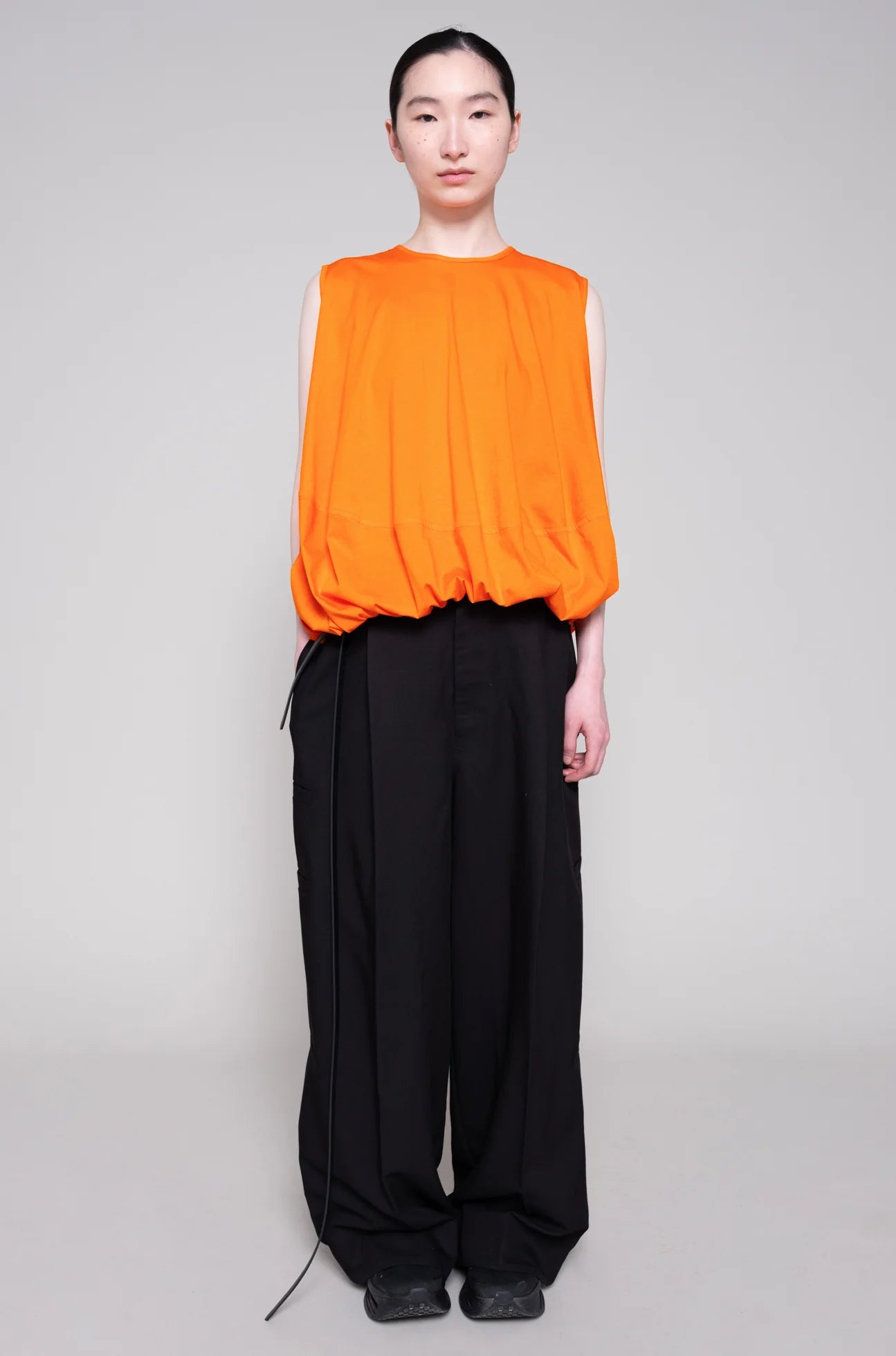 ORANGE COCOON TOP