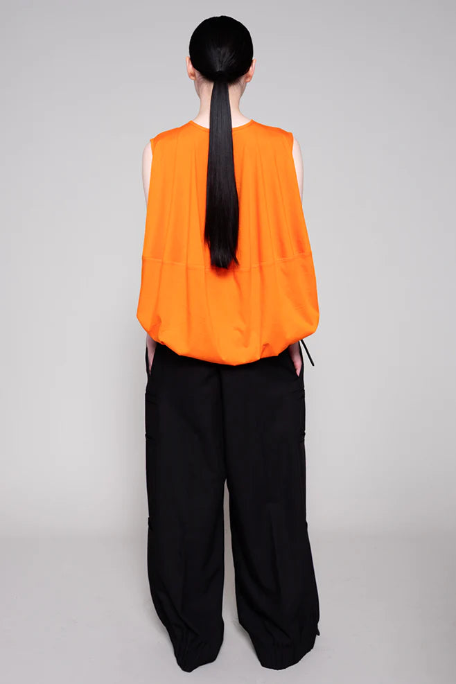 ORANGE COCOON TOP