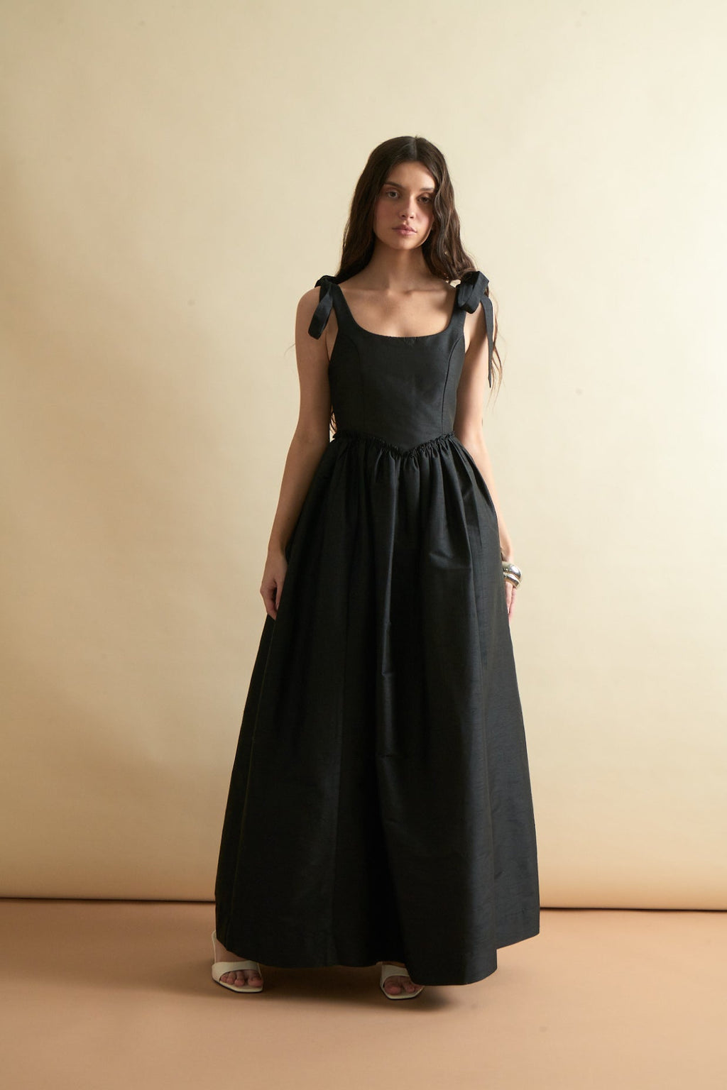 Marie Dress in Noir