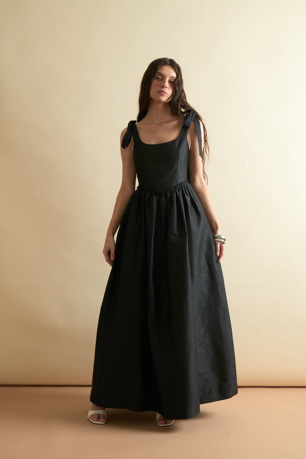 Marie Dress in Noir