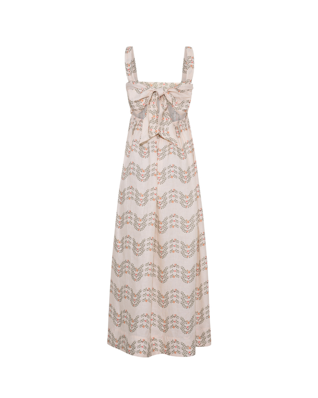 Beatrice Dress in Floral Trellis