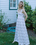 Beatrice Dress in Floral Trellis