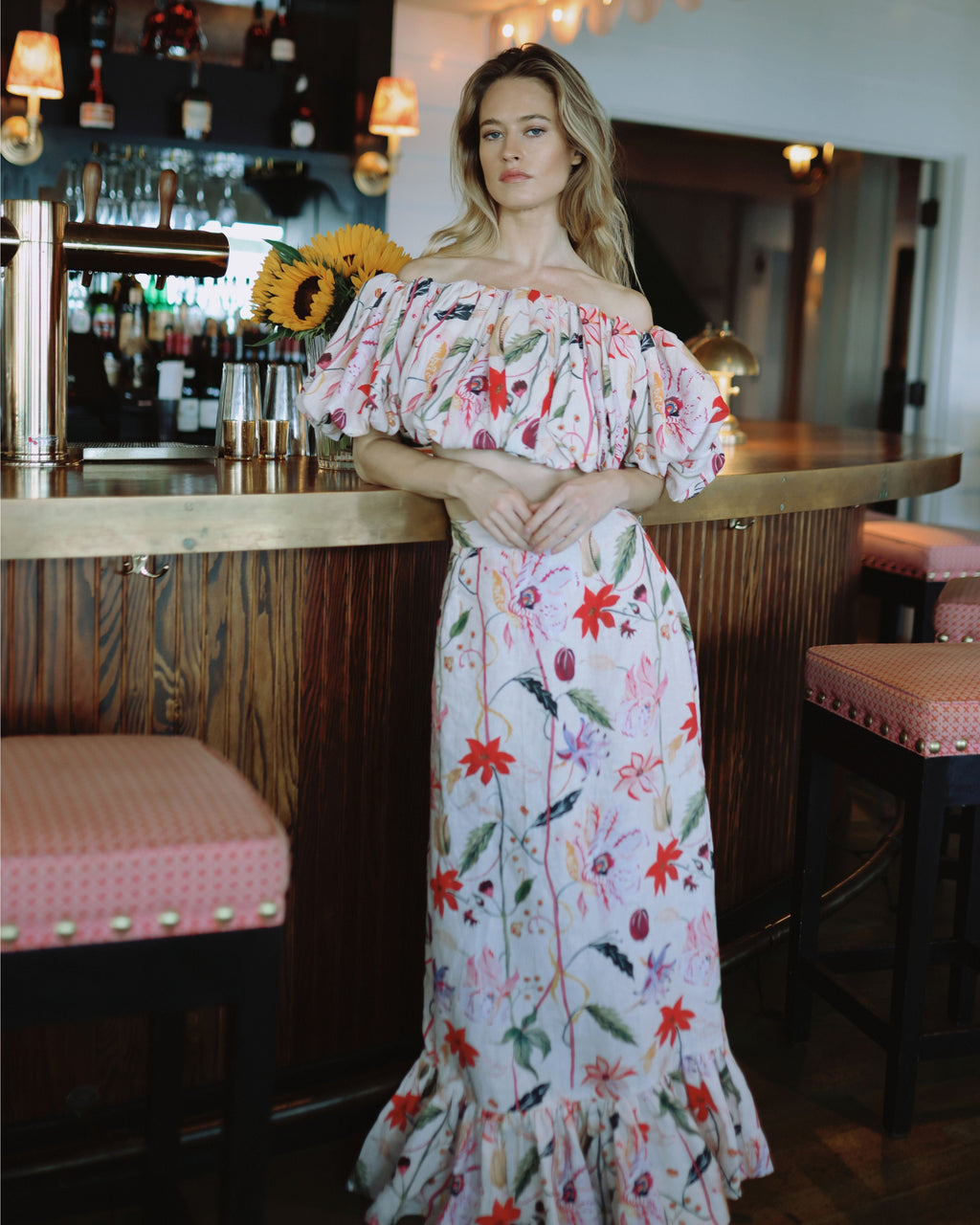 Camilla Set in Wild Jardin