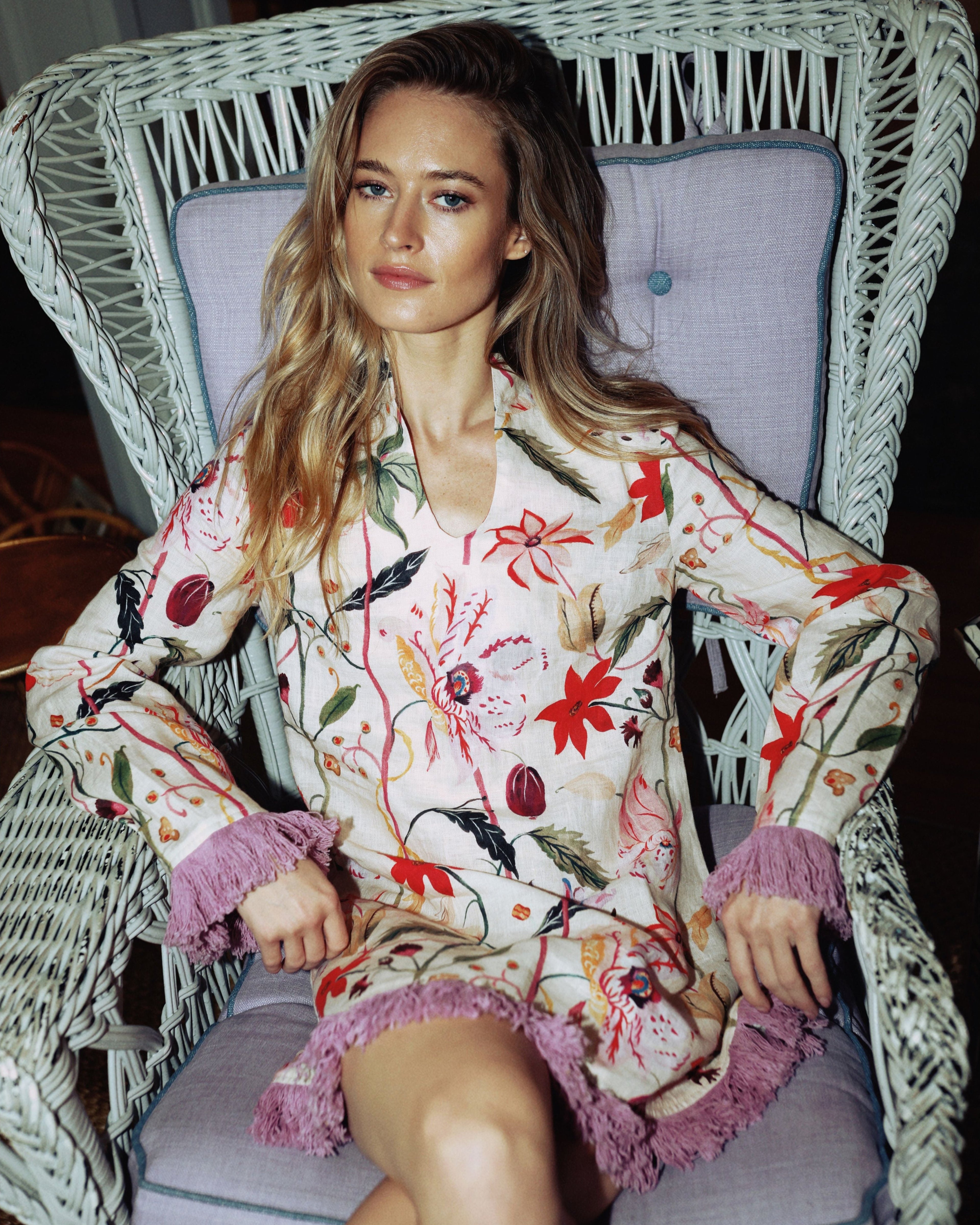 Florence Tunic in Wild Jardin
